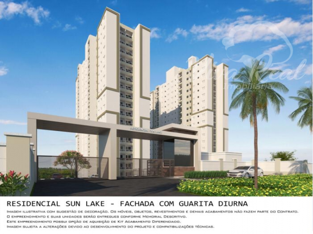 Apartamentos c/ Varanda - Residencial Sun Lake 