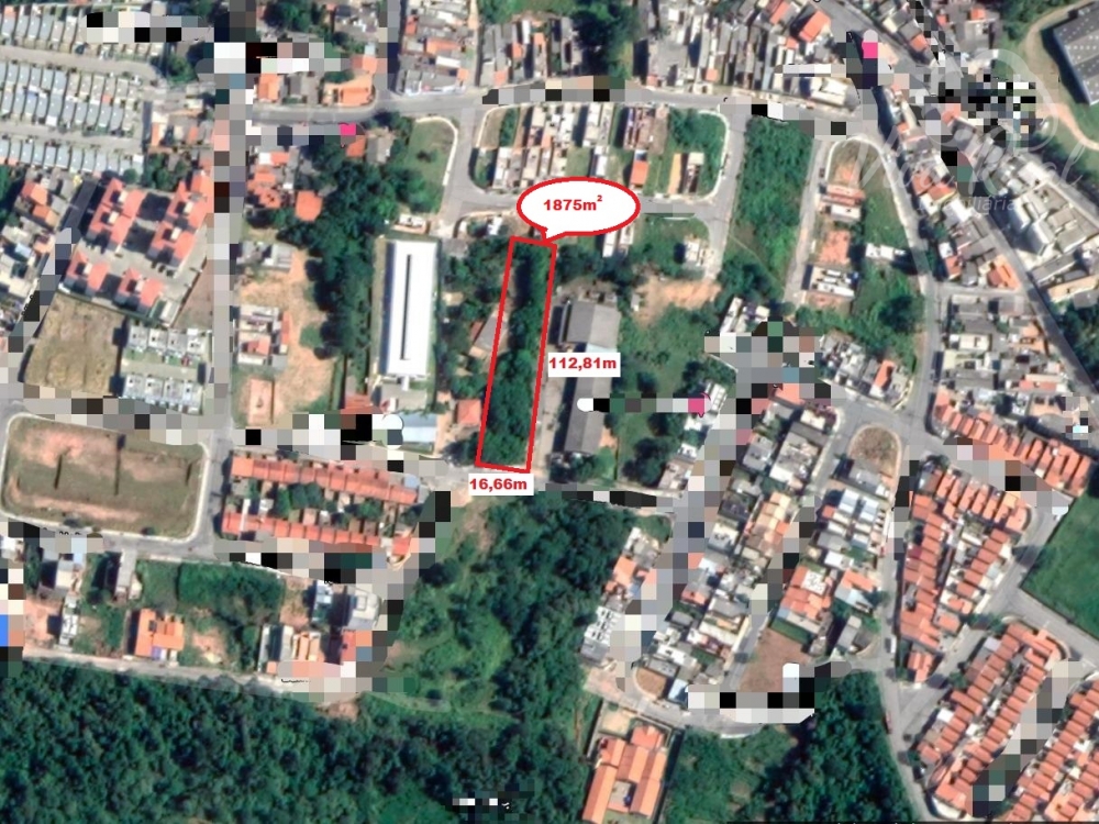 Terreno com 1875m² - Bairro Aparecinha - 